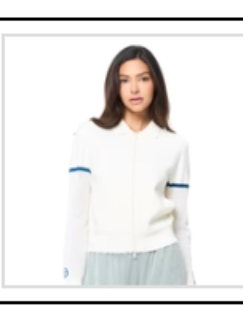 Tennis/Sport Jacket - Nota Knit Jacket by Sergio Tacchini - size medium